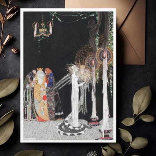 Carte Kay Nielsen Elle l'a vu pour la première fois