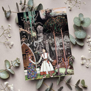 Carte Kay Nielsen Il a fait ses adieux à la princesse