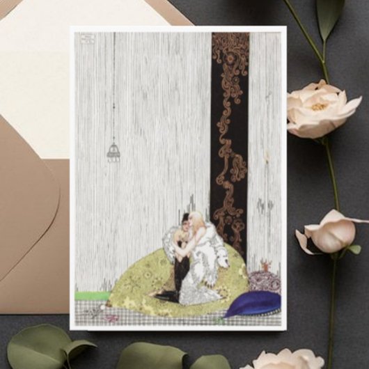 Carte Kay Nielsen Le Garçon Dans La Peau D'Ours