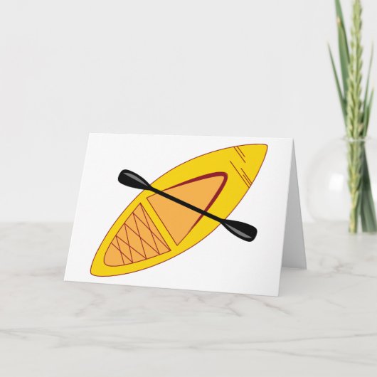 Carte Kayak (Devant)