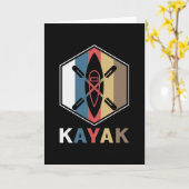 Carte Kayak (Fleur jaune)