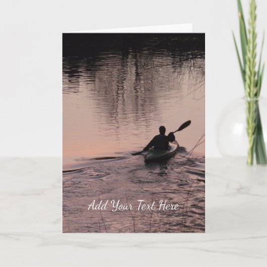 Carte Kayak (Devant)