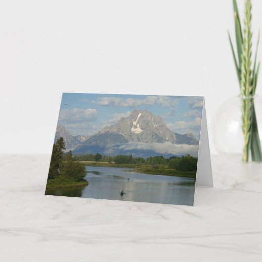 Carte Kayak dans le Parc national de Grand Teton (Devant)