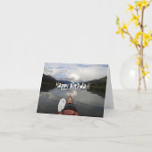 Carte Kayak Journey (Fleur jaune)