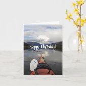 Carte Kayak Journey (Fleur jaune)