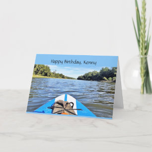Carte Kayak Joyeux anniversaire