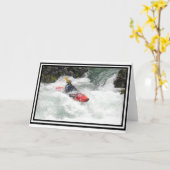 Carte Kayak Lined (Fleur jaune)