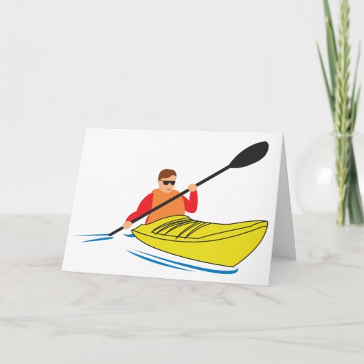Carte Kayaker (Devant)