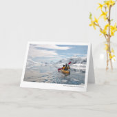 Carte Kayaking à la crique de Skontorp, port de paradis (Fleur jaune)