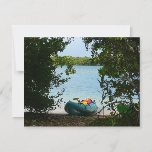 Carte Kayaking aux îles Virgin (Devant)