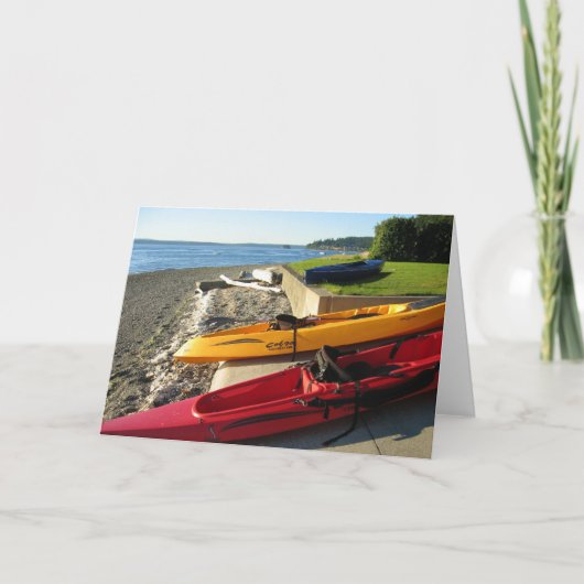 Carte Kayaks (Devant)