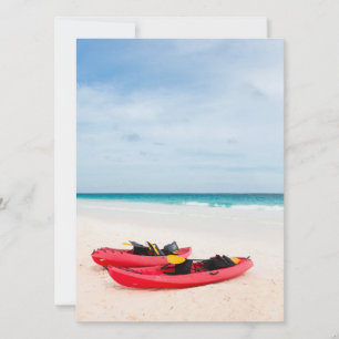 Carte Kayaks sur la plage