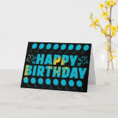 Carte Kazakhstan Drapeau patriotique Anniversaire (Fleur jaune)