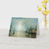 Carte Keelmen Height Coals, Lune par Joseph Turner (Fleur jaune)