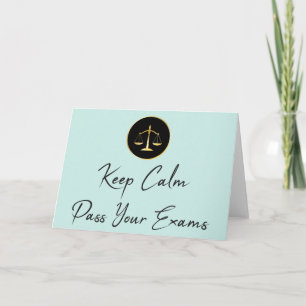 Carte Keep calm. Passer vos examens