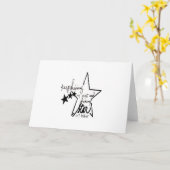 Carte keep shining my brior and shinstar (Fleur jaune)