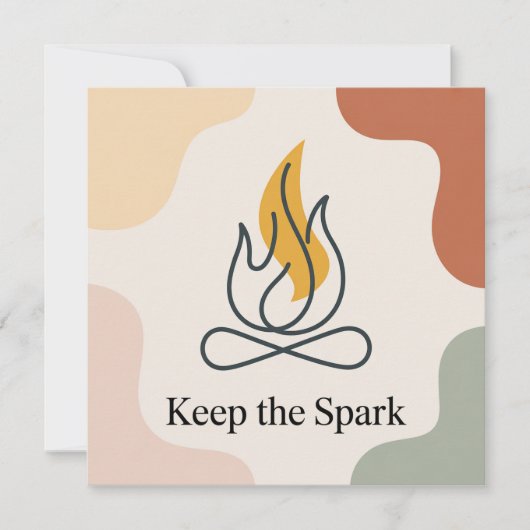 Carte Keep The Spark (Devant)