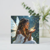 Carte Keeping in Touch | Fairy and Gold Dust (Debout devant)