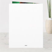 Carte Kelpie australienne conduite vélo St. Patrick's Da (Dos)