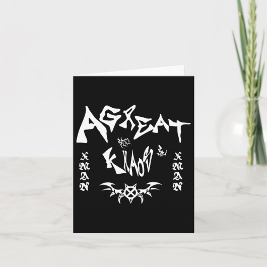 Carte Ken Carson Merch Design Agc  (Devant)