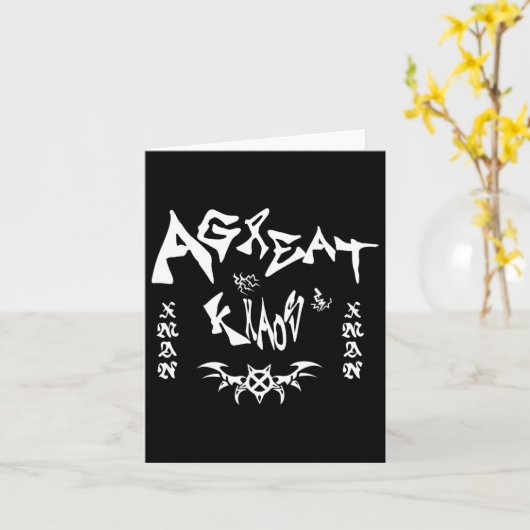 Carte Ken Carson Merch Design Agc (Fleur jaune)