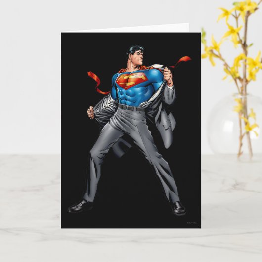 Carte Kent change en Superman (Fleur jaune)