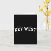 Carte Key West (Fleur jaune)