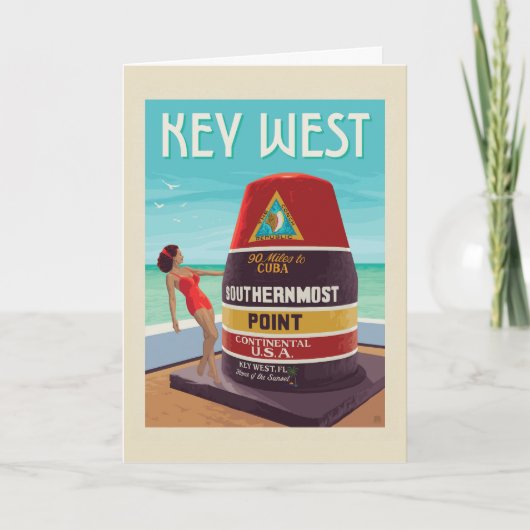 Carte Key West | Floride (Devant)