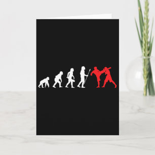 Carte Kick-boxer Kickboxing Développement Entraînement C