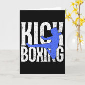 Carte Kick In Kickboxing (Fleur jaune)