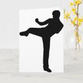 Carte Kickboxing (Fleur jaune)