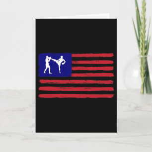 Carte Kickboxing 4 juillet Patriote en détresse Americ