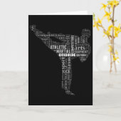 Carte Kickboxing Instructor  (Fleur jaune)