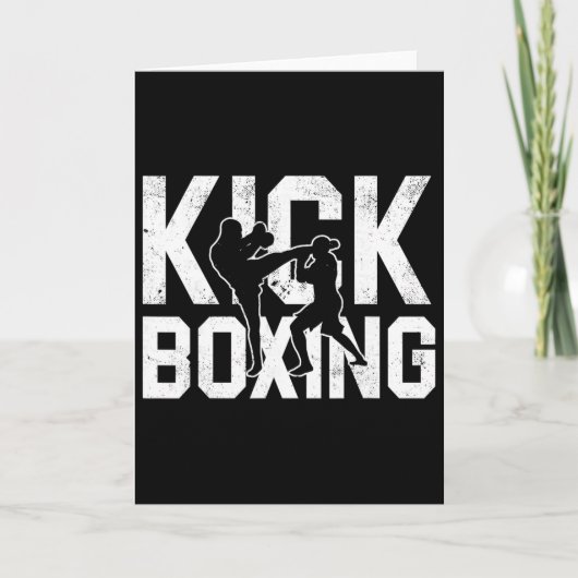 Carte Kickboxing Shirts For Men (Devant)