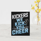 Carte Kickers We Kick (Fleur jaune)