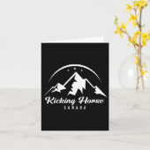 Carte Kicking Horse Canada Station de ski Ski Snowboardi (Fleur jaune)