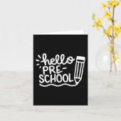 Carte Kids Back to School Outfits for Gi (Fleur jaune)