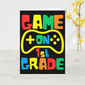 Carte Kids Ck To School Video Game On Gamer First Grade (Fleur jaune)