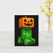 Carte Kids Halloween Gamer Xel Jack O Lantern Pumpkin Bo (Fleur jaune)