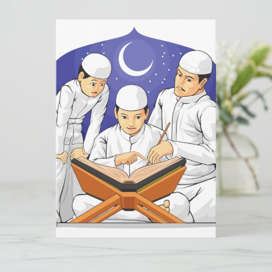 Carte Kids Learn to Read Al-Quran avec Their Parent (Debout devant)