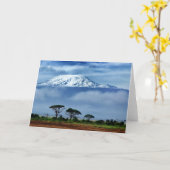 Carte Kilimandjaro Kenya (Fleur jaune)