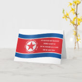 Carte Kim Jong l'ONU citation sommet les Etats-Unis la (Fleur jaune)