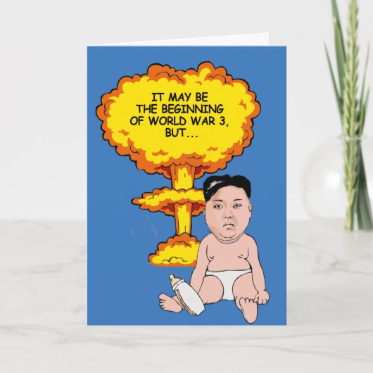 Carte Kim Jong Un Birthday Card - J'espère que vous avez (Devant)