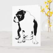 Carte Kind Words, Side Pose (Fleur jaune)