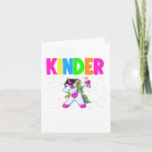 Carte Kinder Grad jardin d'enfants Diplôme Unicorn (Devant)