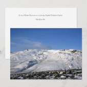 Carte Kinder Scout Winter Holiday (Devant / Derrière)
