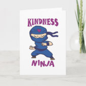 Carte Kindness Ninja (Devant)
