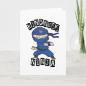 Carte Kindness Ninja (Devant)