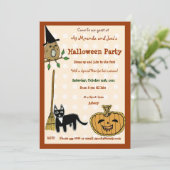 Carte Kine de Halloween (Debout devant)