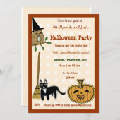 Carte Kine de Halloween (Devant / Derrière)